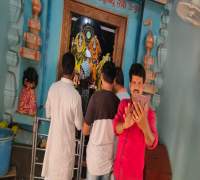 Celebrating Foundation Day at Hanuman Mandir